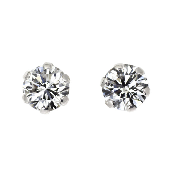 新品 Pt900 ダイヤモンド ピアス 0.736ct E/F SI1 VG