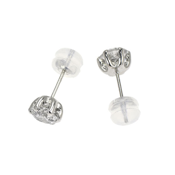 新品 Pt900 片側LDH ダイヤモンド ピアス 1.491ct G/H I1-2 VG/Fair