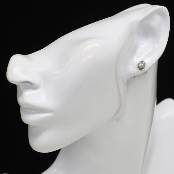 新品 Pt900 片側LDH ダイヤモンド ピアス 1.491ct G/H I1-2 VG/Fair