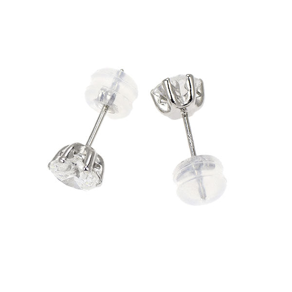 新品 Pt900 ダイヤモンド ピアス 1.258ct E/G I1 Fair