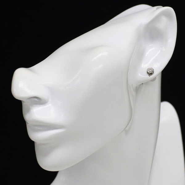 新品 Pt900 ダイヤモンド ピアス 0.669ct G/H I1 Fair/Poor