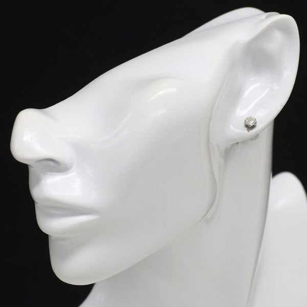 新品 Pt900 ダイヤモンド ピアス 0.655ct H/I I2 G/Poor
