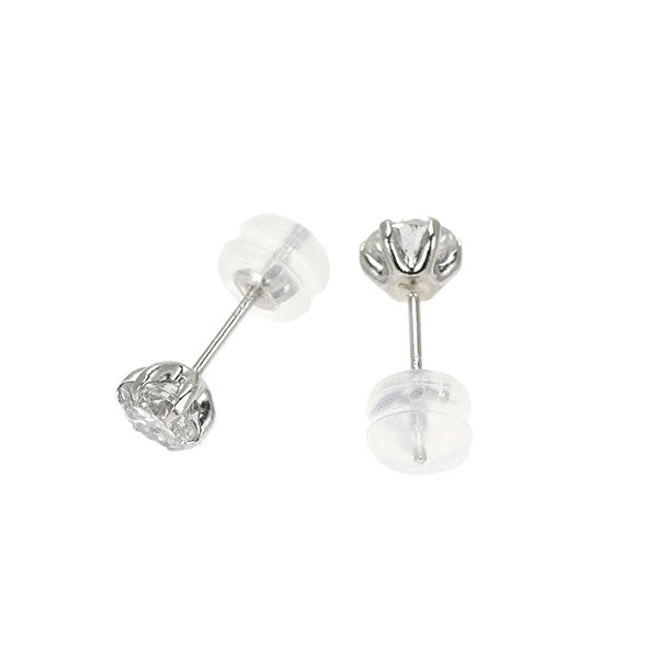 新品 Pt900 ダイヤモンド ピアス 0.884ct H/I I1 Poor