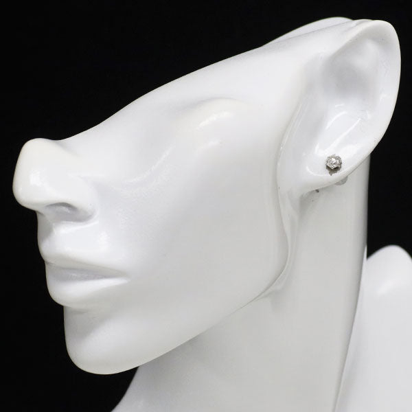 新品 Pt900 ダイヤモンド ピアス 0.859ct G/H I1 Poor