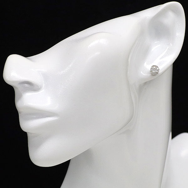新品 Pt900 ダイヤモンド ピアス 1.396ct J I2-3 Fair