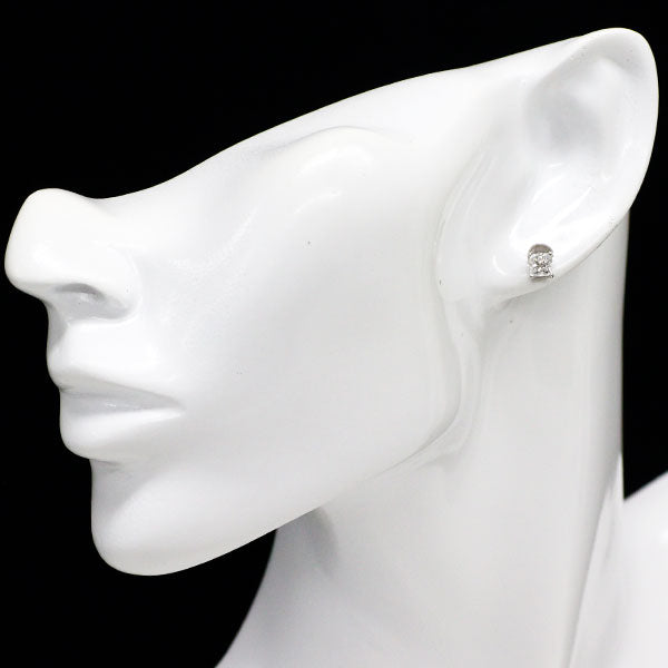 新品 Pt900 プリンセスカット ダイヤモンド ピアス 1.070ct E/G VS2