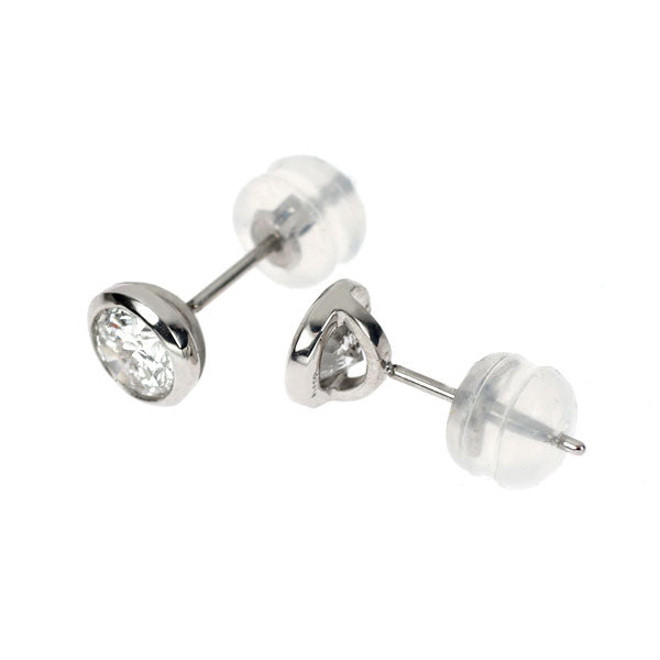 新品 Pt900/ Pt950 ダイヤモンド ピアス 0.730ct D/E I1 G