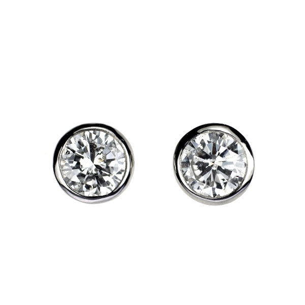 新品 Pt900/ Pt950 ダイヤモンド ピアス 0.730ct D/E I1 G