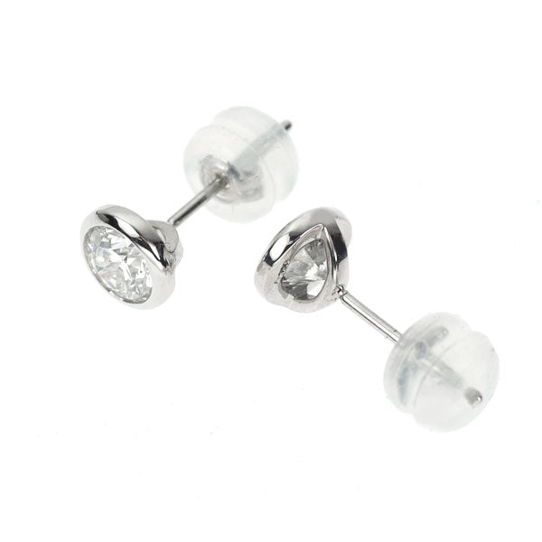 新品 Pt900/ Pt950 ダイヤモンド ピアス 0.712ct F I1 VG