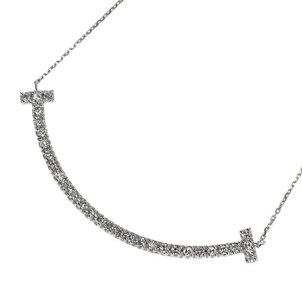 新品 Pt900/ Pt850 ダイヤモンド ペンダントネックレス 0.25ct スマイル