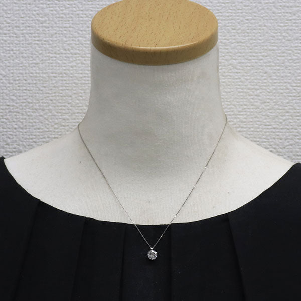 新品 Pt900/ Pt850 LDH ダイヤモンド ペンダントネックレス 1.020ct G SI2 G