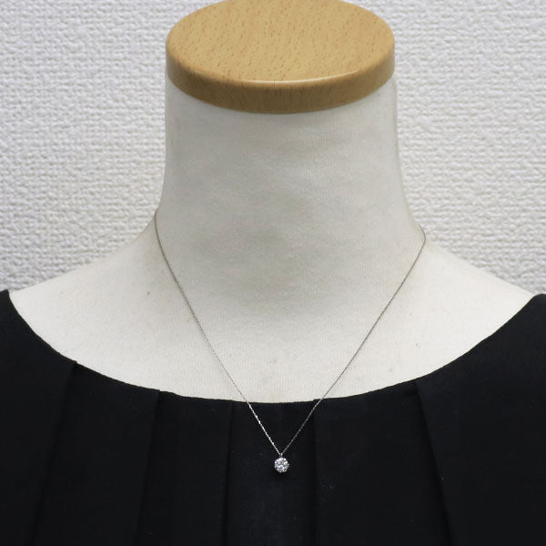 新品 Pt900/ Pt850 LDH ダイヤモンド ペンダントネックレス 0.568ct F SI1 VG