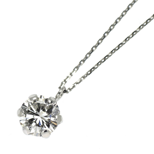 新品 Pt900/ Pt850 LDH ダイヤモンド ペンダントネックレス 0.568ct F SI1 VG