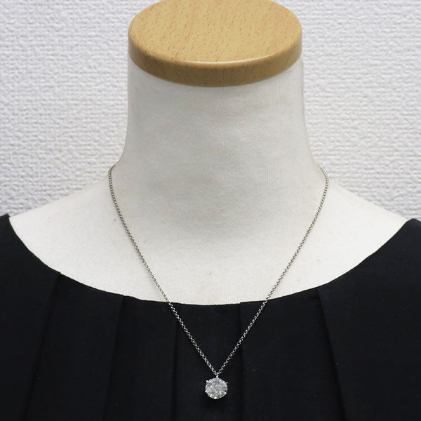 Pt950/ Pt850 LDH ダイヤモンド ペンダントネックレス 5.039ct I I2 Fair