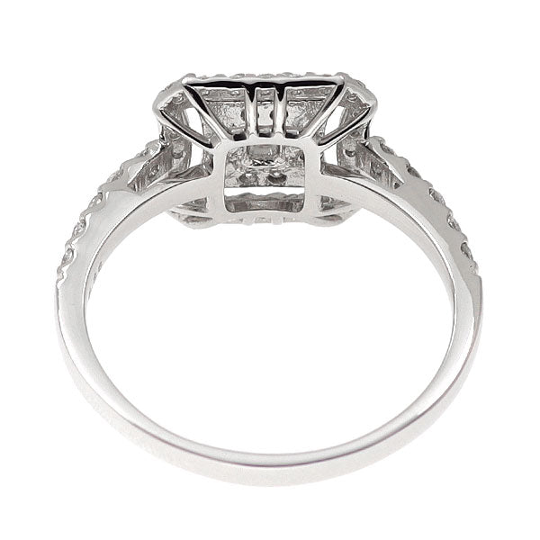 新品 Pt950 クリスカット ダイヤモンド リング 0.209ct H VS2 D0.36ct