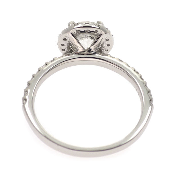 新品 Pt950 ダイヤモンド リング 1.036ct H SI2 G D0.33ct