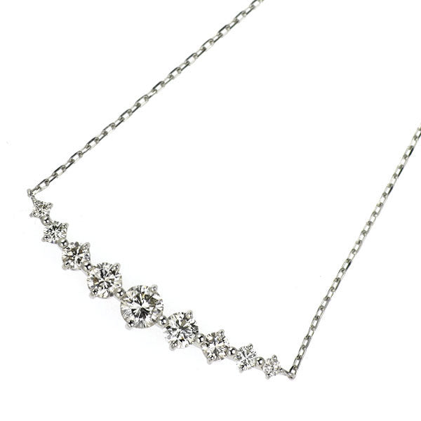 Pt900/ Pt850 ダイヤモンド ペンダントネックレス 0.52ct