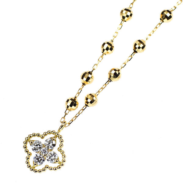 K18YG ダイヤモンド ペンダントネックレス 0.25ct