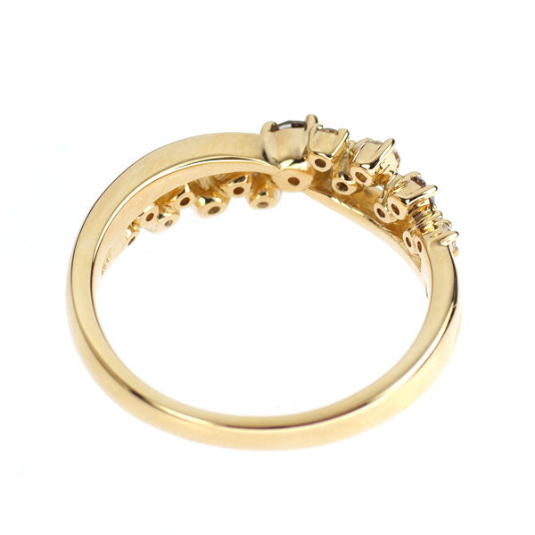 K18YG ダイヤモンド リング 0.40ct