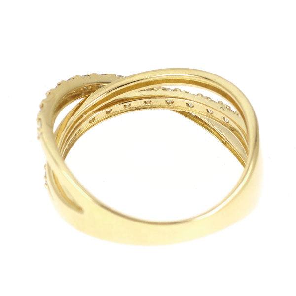 K18YG ダイヤモンド リング 0.50ct