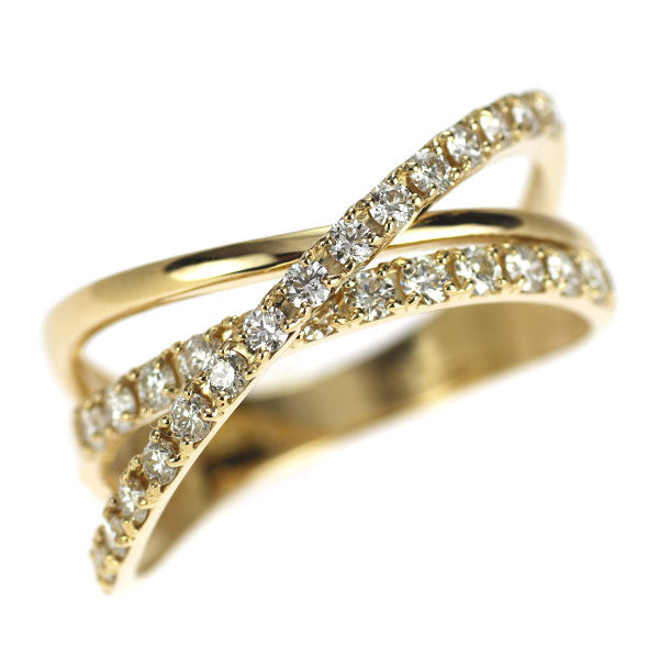 K18YG ダイヤモンド リング 0.50ct