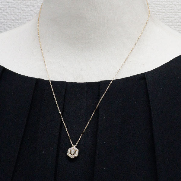 K18YG ダイヤモンド  ペンダントネックレス 0.253ct D0.25ct
