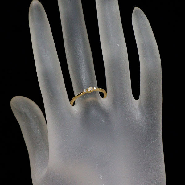 K18YG ダイヤモンド リング 0.07ct