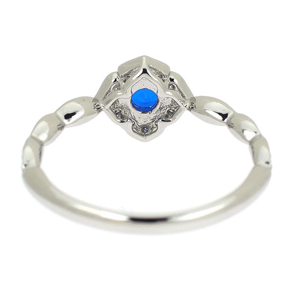 希少 Pt900 アウイナイト ダイヤモンド リング 0.24ct D0.17ct