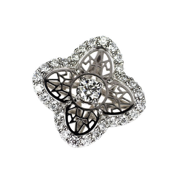 Pt950/ Pt900 ダイヤモンド ペンダントトップ 0.26ct