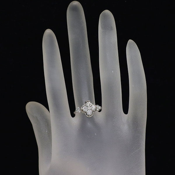 Pt900 ダイヤモンド リング 0.80ct クローバー