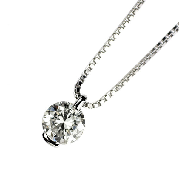 Pt900/ Pt850 ダイヤモンド ペンダントネックレス 1.047ct