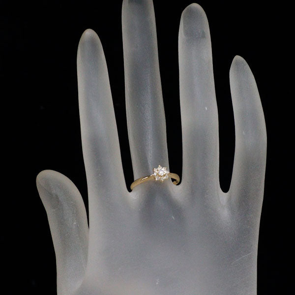 K18YG ダイヤモンド リング 0.16ct