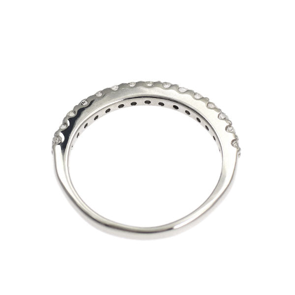 K18WG ダイヤモンド リング 0.24ct ハーフエタニティ