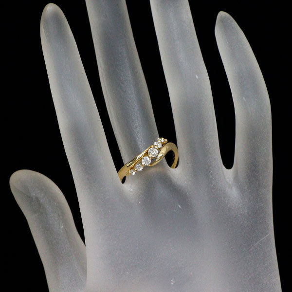 K18YG ダイヤモンド リング 0.40ct