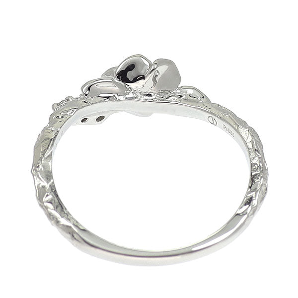 Pt950 ダイヤモンド リング 0.06ct フラワー