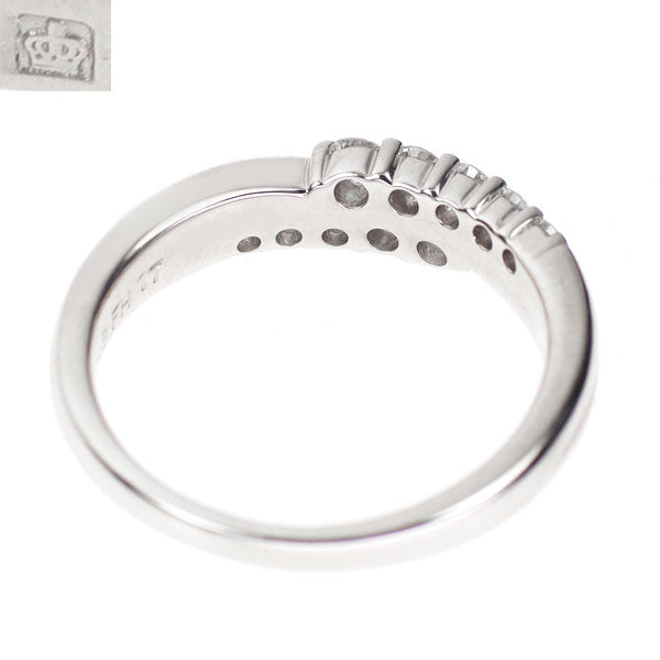 ロイヤルアッシャー Pt900 ダイヤモンド リング 0.39ct
