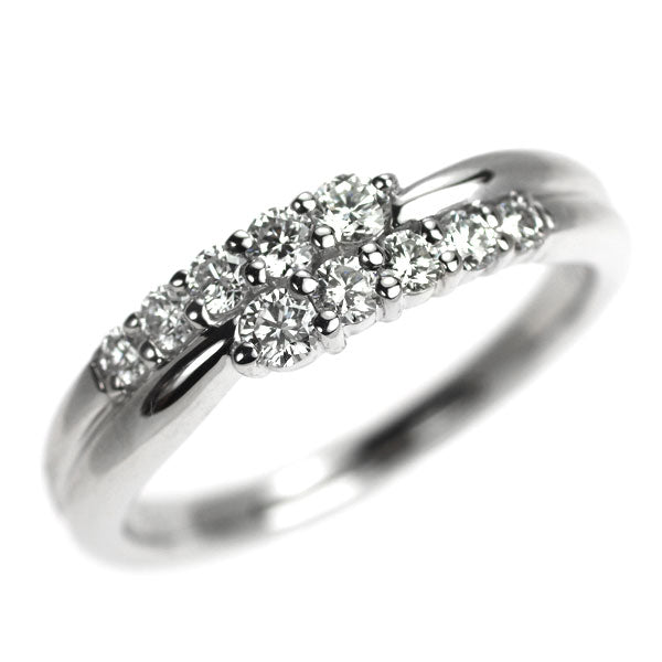 ロイヤルアッシャー Pt900 ダイヤモンド リング 0.39ct