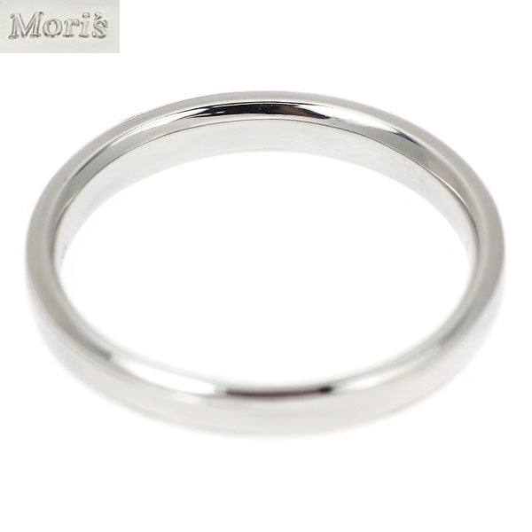 MORI’S (モリス) Pt950 ビルマ/ミャンマー産 非加熱ルビー ダイヤモンド リング 0.16ct D0.18ct