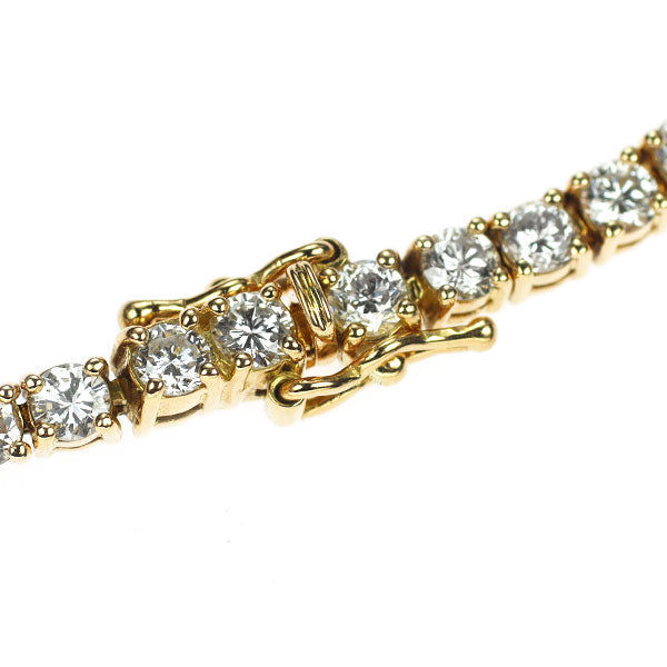 K18YG ダイヤモンド ブレスレット 5.00ct テニス