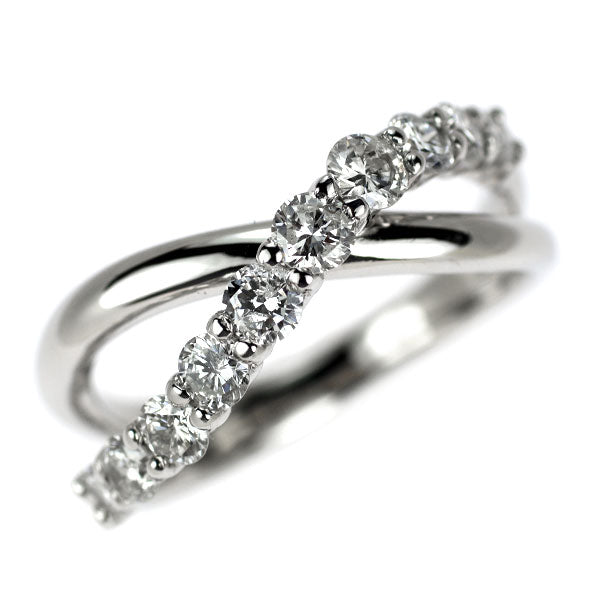Pt900 ダイヤモンド リング 0.82ct
