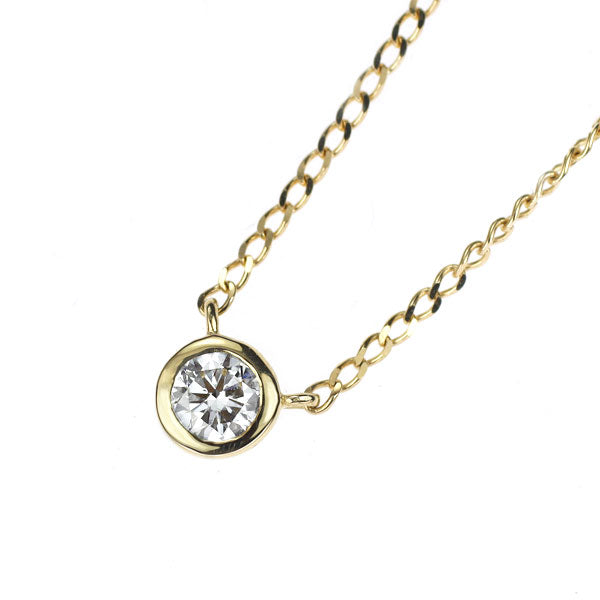 Jouete K18YG ダイヤモンド ペンダントネックレス 0.10ct