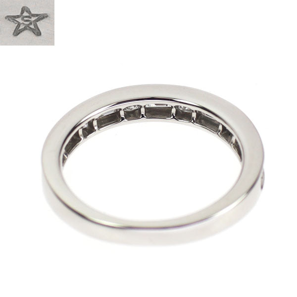 GINZA TANAKA/田中貴金属 Pt950 ダイヤモンド リング 0.62ct ハーフエタニティ