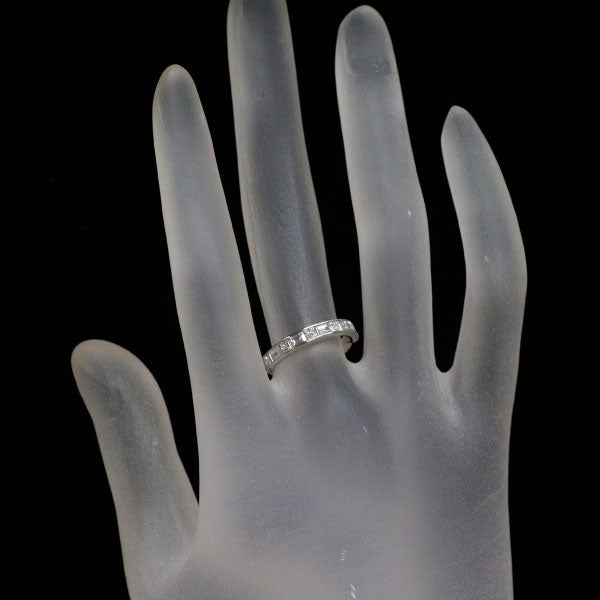 GINZA TANAKA/田中貴金属 Pt950 ダイヤモンド リング 0.62ct ハーフエタニティ