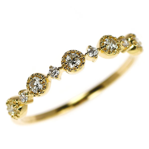 K18YG ダイヤモンド リング 0.21ct