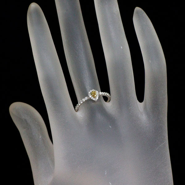 Pt950 ダイヤモンド リング 0.196ct FBOY SI1 D0.24ct