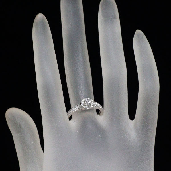 Pt950 ダイヤモンド ダイヤモンド リング 0.20ct D IF 3EX D0.50ct