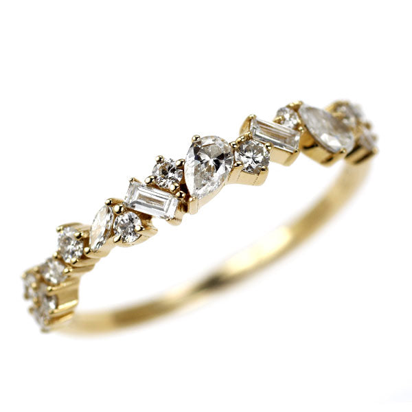 K18YG ダイヤモンド リング 0.579ct
