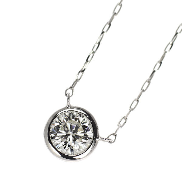 新品 Pt950/ Pt850 ダイヤモンド ペンダントネックレス 0.506ct G SI1 G 【エスコレ】