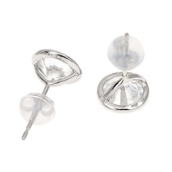 新品 Pt950/ Pt900 ダイヤモンド ピアス 2.018ct E/F SI2/I1 G【エスコレ】