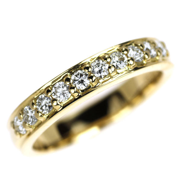 ダイヤモンドシライシ K18YG ダイヤモンド リング 0.358ct